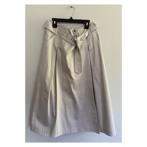 White House Black Market Belted Skirt